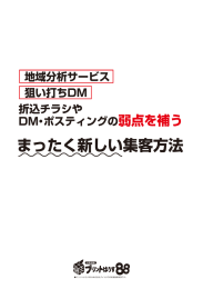 分析チラシ - 印刷・折込広告なら足立区のダイイチ