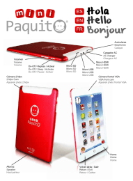 67736 Paquito Mini Quick Guide_ES EN FR_v6