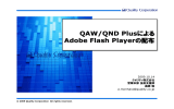 QAW/QND Plusによる Adobe Flash Playerの配布