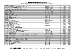 管楽器の楽譜リストはこちら（PDFをダウンロード）