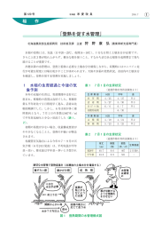 登熟を促す水管理 - 北海道米麦改良協会