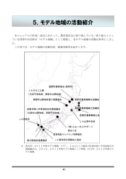 5．モデル地域の活動紹介