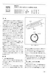 葦藝嘉島 天然ガス用の自作ガス炎器具の改良