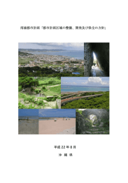 南城都市計画「都市計画区域の整備、開発及び保全の方針