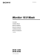 Monitor 16:9 Mask - BroadcastStore.com