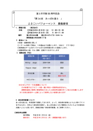 よさこい募集要項