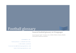 Football terminology