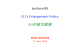 EUの拡大政策
