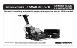 SWING MOWER LM54GB GBF PARTS CATALOGUE