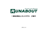 窪田尚己氏「一般社団法人ランナバウト活動紹介」 (pdf:2665KB)