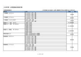 送電用資機材 [PDF 100.68KB]