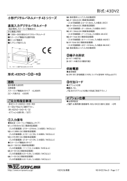 形式：43DV2 - M