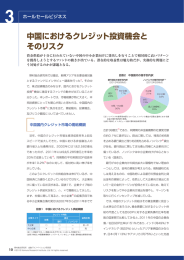 中国におけるクレジット投資機会と そのリスク - Nomura Research Institute