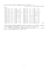 1 - 岡山県の事業又は事務所の労働基準法別表第1の事業区分について