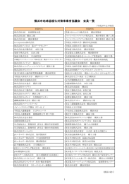 会員事業所一覧