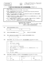 参考 調査票（若者）