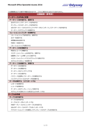 出題範囲（参考訳）