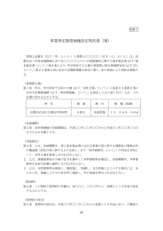 事業用定期借地権設定契約書 (案)