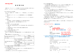 （委任契約書及び訴訟委任状（記載例））