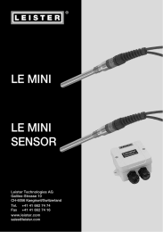 LE MINI LE MINI SENSOR