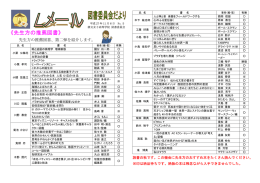 先生方の推薦図書 - 修文女子高等学校