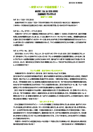 ～突撃  ドメーヌ最新情報！！～
