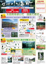 大自然を歩いて 温泉で癒す