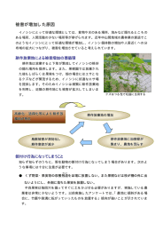 被害が増加した原因