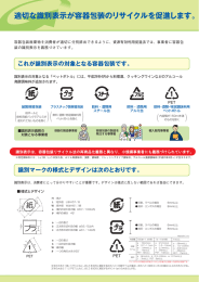 識別表示が必要な容器等 識別マークの「様式」、「デザイン」(PDF : 655KB)