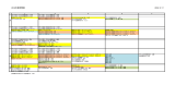 2016年度学科開講科目表