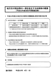 地付税法等部改正るの