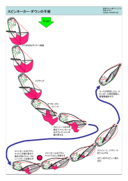 スピンネーカー・ワーク：スピンダウン