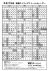 平成27年度 海竜スイミングスクールカレンダー