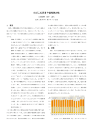 たばこの需要の価格弾力性