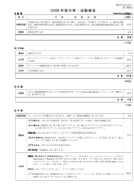 2009 年度行事・活動報告 - デュッセルドルフ日本クラブ