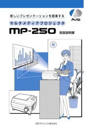 MP-250取扱説明書