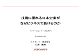 経営戦略と技術戦略（1）