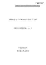 柏崎刈羽原子力発電所 6号及び7号炉