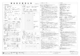 構 造 設 計 標 準 仕 様