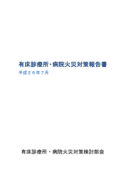 報告書 - 総務省消防庁