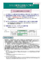 SS土壌浄化保険パンフレット