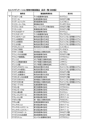 セルフメディケーション税制対象医薬品 品目一覧（全体版）