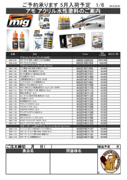 アモ水性塗料 2016/04/08