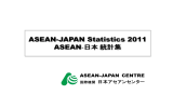 ASEAN-JAPAN Statistics 2011 ASEAN-日本統計集
