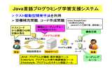 参考資料1:Java 言語プログラミング学習支援システム