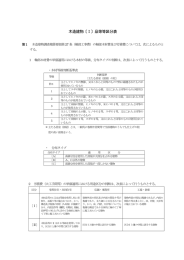 木造建物〔Ⅰ〕品等等区分表