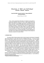 Bioactivity `Of IVb（V）`and Ta（V）一Doped