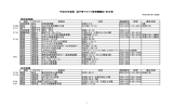 北沢地域 平成24年度版 追子育てライフ保育園編加・訂正表 世田谷地域