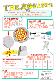 高齢者とコミュニケーションを深めるゲームの設計