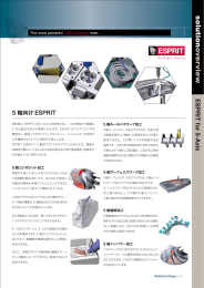 ESPRIT 5軸加工向け